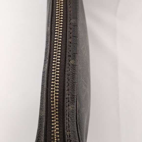 Louis Vuitton Vintage 1991 Marly Clutch In Brown LV Monogram - Picture 11 of 14